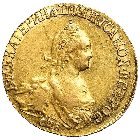 5 рублей 1775 года
