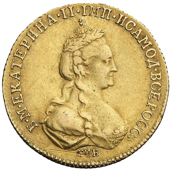 5 рублей 1778 года