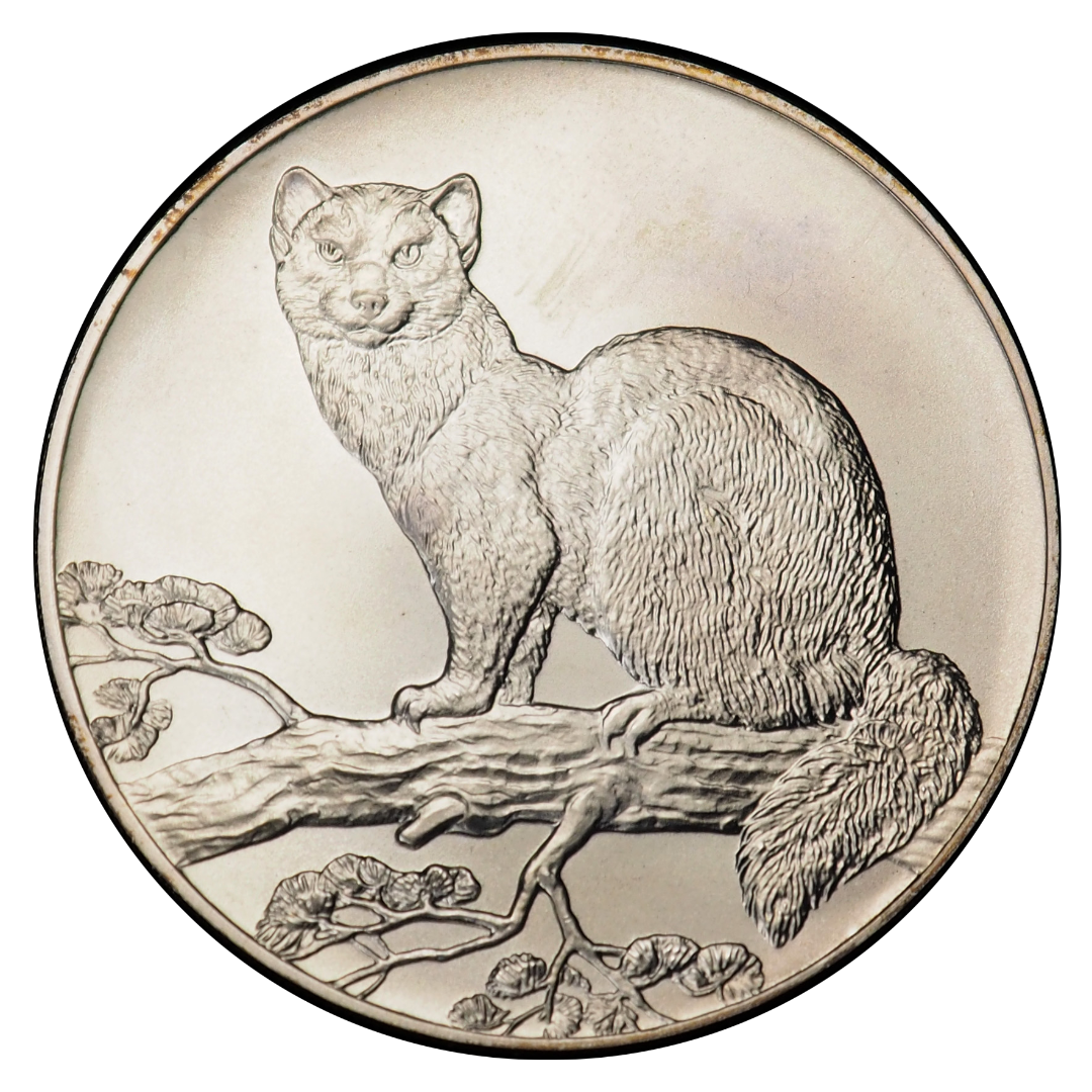 3 рубля 1995 года «Соболь» UNC