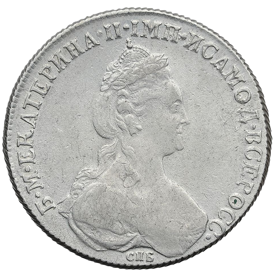 1 рубль 1779 года СПБ ФЛ