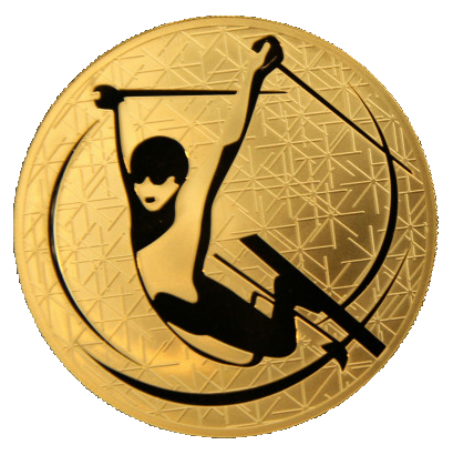 200 рублей 2010 года «Зимние виды спорта. Фристайл»
