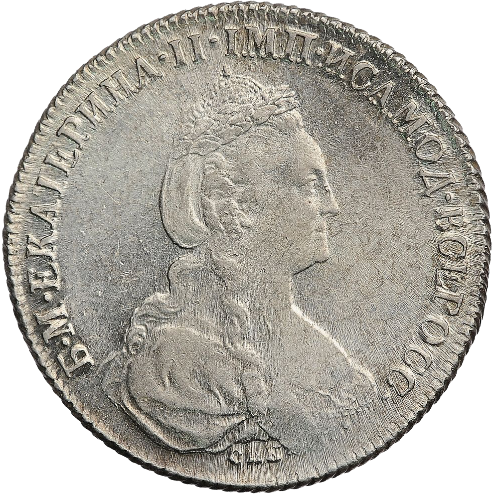 1 рубль 1777 года СПБ ФЛ