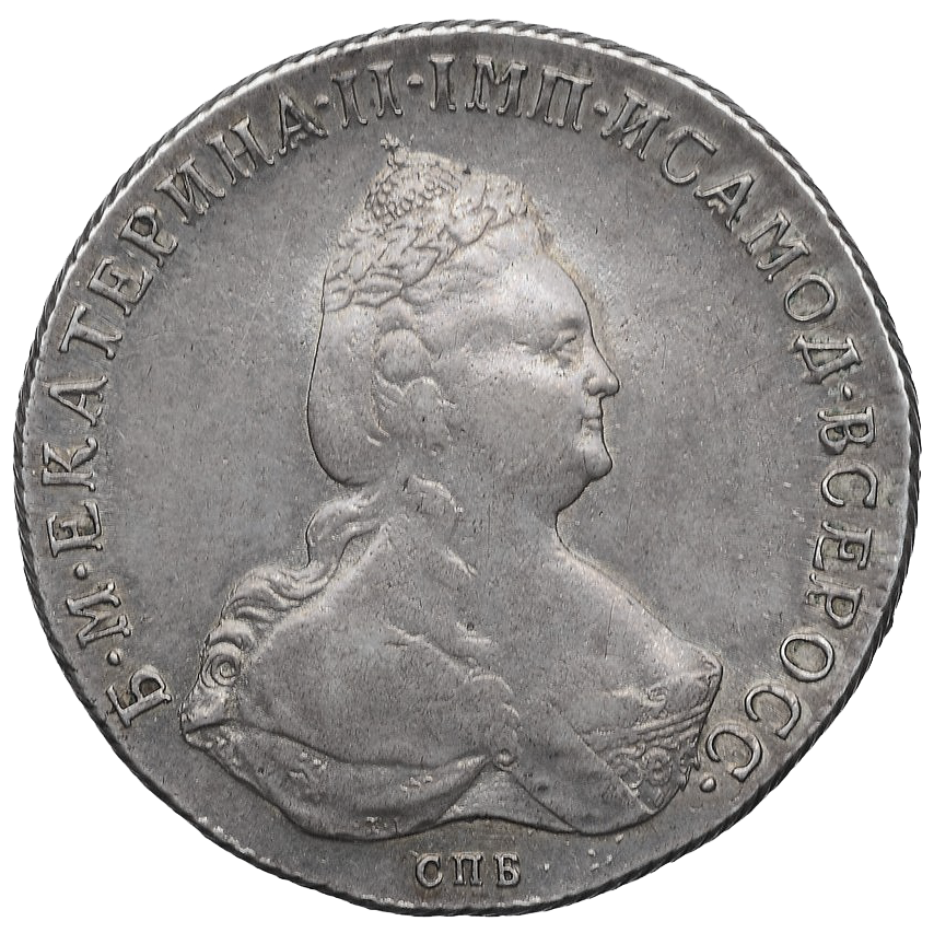 1 рубль 1796 года СПБ IC TI